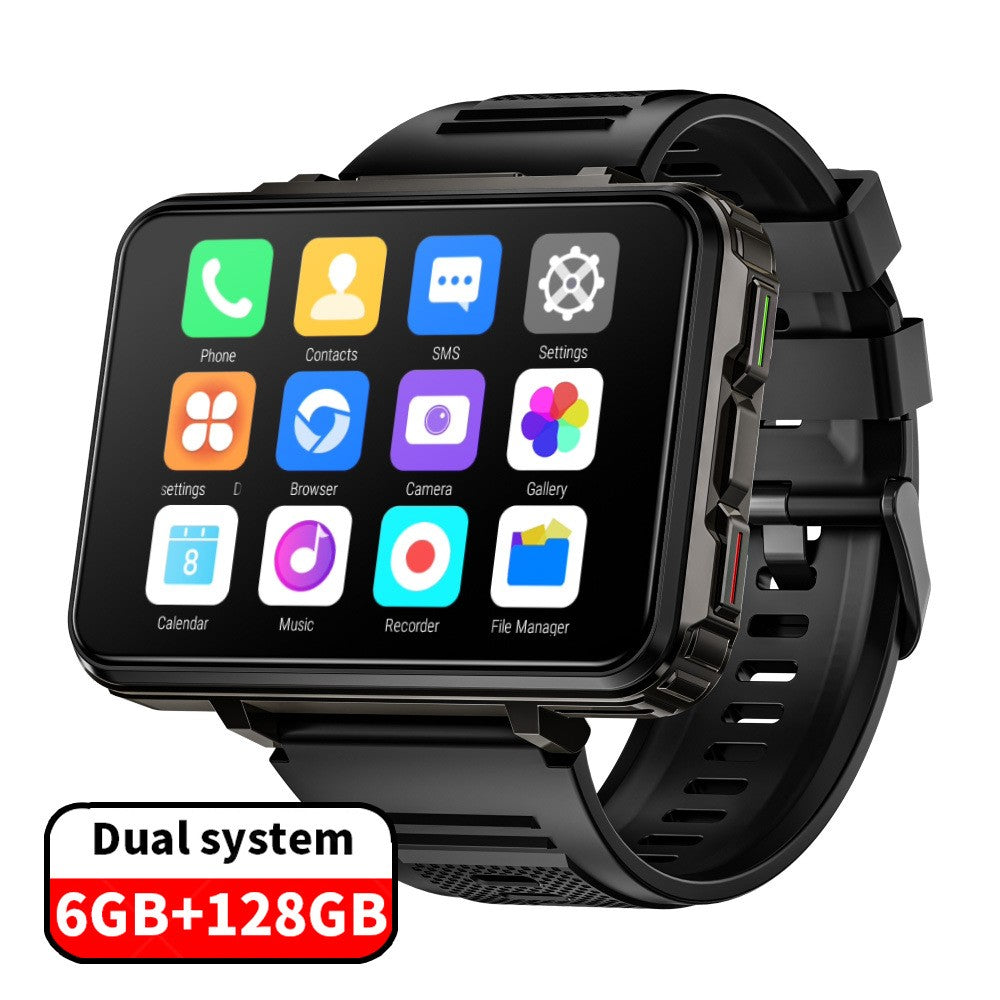 Large Screen Smart Watch 4G Android System Dual Camera